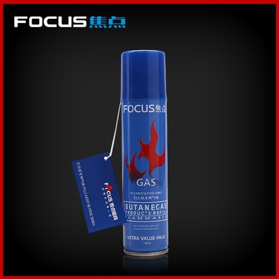 Focus防风打火机丁烷气蓝焰打火机专用充气罐充气瓶155mlB92AA3D6