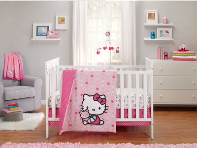 出品正品 KT 被子 婴儿床上用品 粉色凯蒂猫春秋被