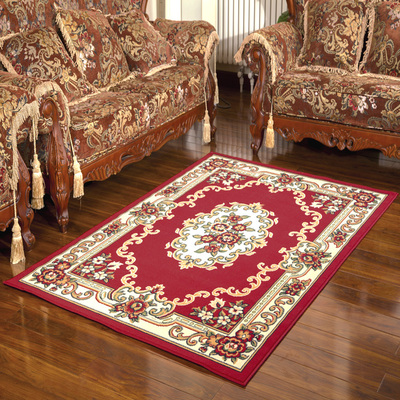 高档加厚加密威尔顿机织地毯 欧式卧室客厅地毯地垫满铺