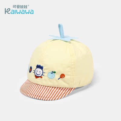 可爱娃娃童帽2016秋季新款帽子婴儿棒球帽鸭舌帽宝宝新生儿帽