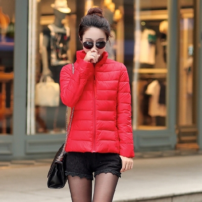 2015秋冬新款女装羽绒棉服女短款修身韩版加厚小棉袄棉衣女式外套