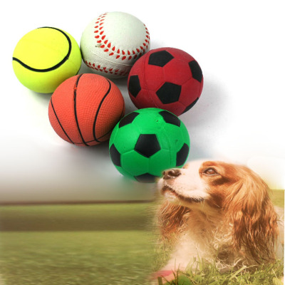 波波  橡胶弹力球 实心玩具球 宠物玩具 狗狗玩具 宠物用品