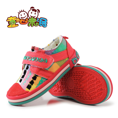 儿童帆布鞋宝宝学步鞋韩版潮2015新款婴儿女宝童鞋1-3岁幼儿板鞋
