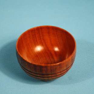 天然老漆木碗 日式木碗 酸枣木碗 宝宝儿童碗木质餐具