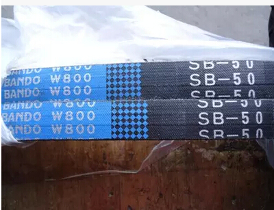 进口坂东三角带农机皮带W-800蓝标SB50
