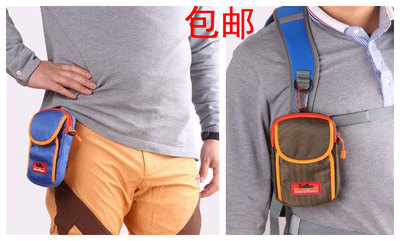 户外挂包 旅游登山跑步小包 易携带包 单肩包 腰包 可放手机钱包