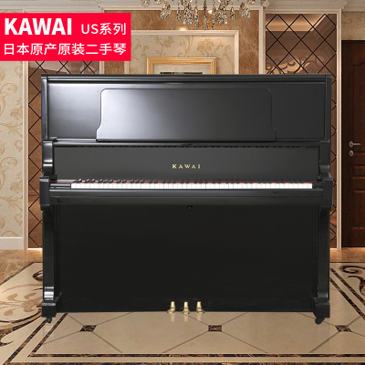 日本原装进口二手钢琴 卡哇伊 KAWAI US50 立式教学初学家庭钢琴