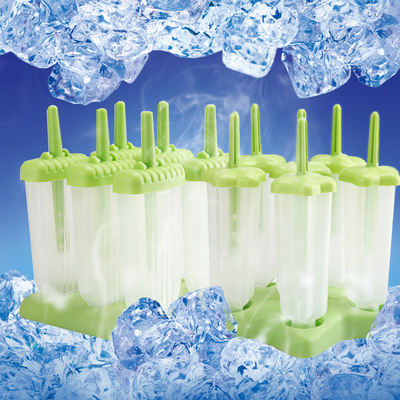 买2个减3元 DIY冰模冰棍模具 冻冰棒雪糕模具 96格冰格制冰盒