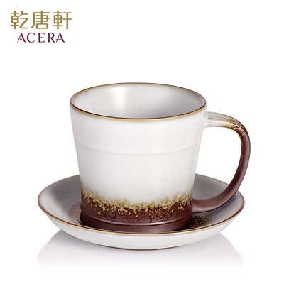乾唐轩活瓷陶器 时光古韵咖啡杯250ml 创意陶瓷器