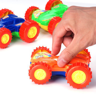 特价大号惯性车双面 翻斗车超级耐摔宝宝儿童玩具 会翻跟斗非遥控