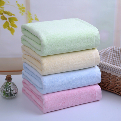 优质婴儿竹纤维浴巾 宝宝毛巾被 超强吸水比纯棉更柔软方形90*90