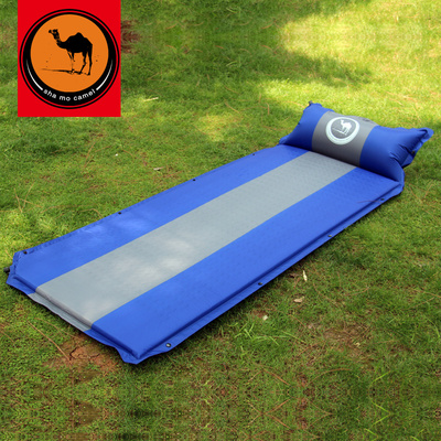 骆驼户外防潮垫加厚加宽单人午睡垫用品 野营帐篷地垫自动充气垫