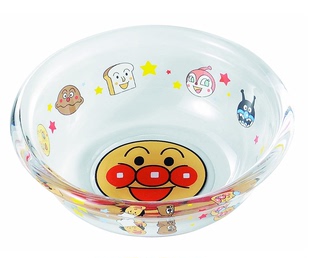 现货日本代购面包超人玻璃碗辅食碗儿童餐具