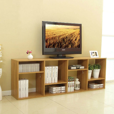 创意多用途电视柜 旋转多功能储物柜架视听柜 木质特价收纳柜
