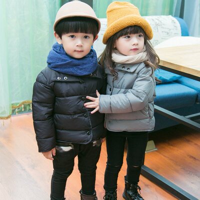 韩版男女童宝宝秋冬保暖棉衣棉袄外套2015新款1-5岁儿童加厚棉衣