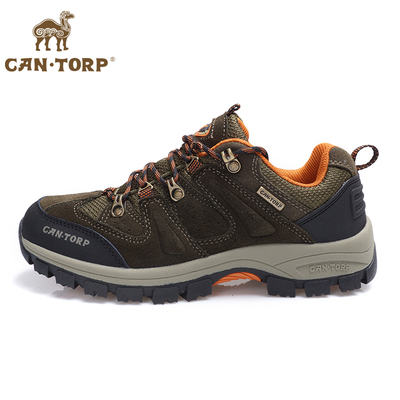 秋季新款户外男鞋CANTORP骆驼正品男士登山鞋徒步越野跑鞋D13053