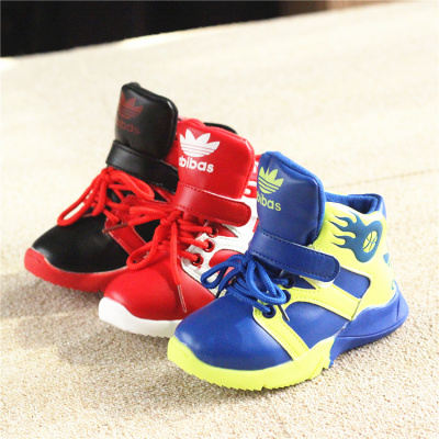 儿童运动鞋2015新冬款男童女童篮球运动单鞋二棉鞋4-5岁包邮