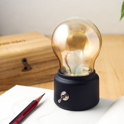 Bulb Lamp复古英伦灯泡|创意怀旧USB充电床头台灯氛围灯起夜灯