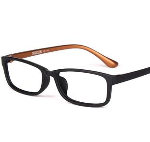 tr90超轻眼镜框男眼镜架近视全框板材眼睛框镜架 男女款 黑框潮