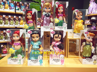 现货正品 上海迪士尼代购 动画师沙龙娃娃 长发公主白雪公主艾莎