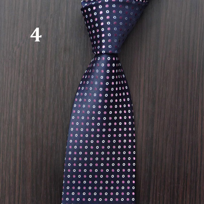 年中特惠 韩版窄8cm粉红色真丝结婚领带男休闲正装商务喜庆领带
