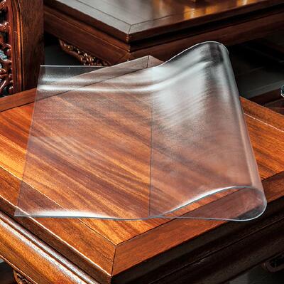 70*70正方形软玻璃透明PVC桌布防水圆桌桌子布环保餐桌布茶几桌垫