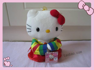 hello kitty凯蒂猫韩国结婚新娘SANRIO正版毛绒玩具公仔娃娃