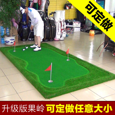 室内外家庭办公室高尔夫 1*3m果岭标准版 推杆练习毯 Golf练习器