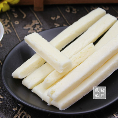 【1斤包邮】厂家正品内蒙古特产常温奶酪零食奶干发酵酸奶条250g