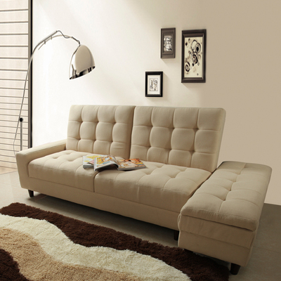 日式多功能布艺沙发床带收纳北欧小户型折叠沙发床1.8米两用组合