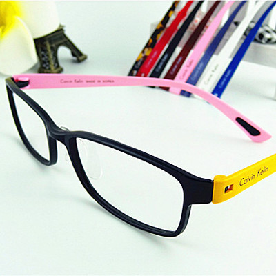 新款韩国进口超轻不变形TR90近视眼镜架带鼻托板材眼镜框磨砂男女