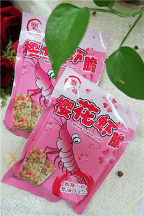 【乐高新品】ROCCO乐高 樱花虾片薄脆饼干日本零食芝麻葱香30g