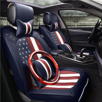 2016新款专车专用汽车座套全包围座椅套四季通用坐垫套超纤皮定做