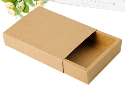 定制 牛皮纸盒 手工皂茶叶包装盒 化妆品盒 抽屉包装纸盒定制定做