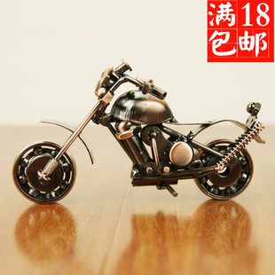 M30系铁艺摩托车模型摆件金属工艺品摆设创意实用生日礼物工艺品