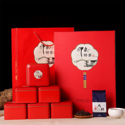 醉品商城武夷岩茶叶2017年春茶乌龙茶肉桂336g 印象好茶红色礼盒