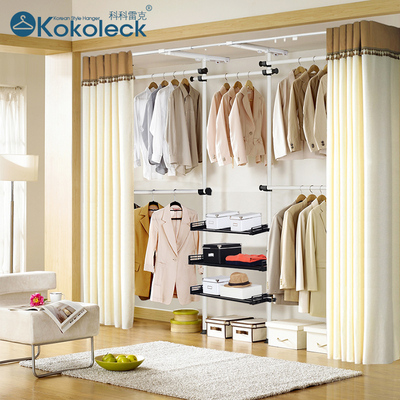 简易衣柜钢架韩式家具组合折叠衣橱衣服卧室储物衣帽间收纳布艺