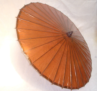 古代油纸伞古铜色舞蹈伞模特古装影视戏剧道具伞防雨雨伞装饰灯伞