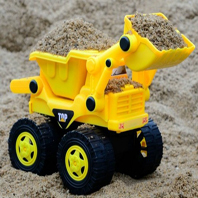 暑期特价儿童玩具沙决明子沙滩玩具游泳池沙滩玩具挖土机推土机车