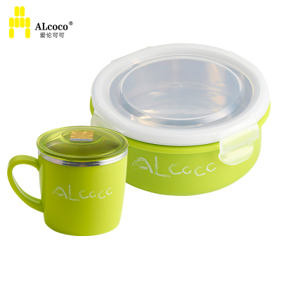 英国ALCOCO婴幼儿童不锈钢水杯 儿童餐具碗 百分百正品 全球包邮