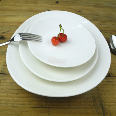 创意陶瓷盘子菜盘特价欧式白色西餐餐具意面盘鱼盘蛋糕点心碟子