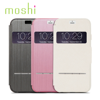 Moshi/摩仕kameleon苹果6/plus触控式极简保护套iPhone6视窗皮套