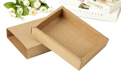 定制 牛皮纸盒 月饼茶包茶叶外包装盒 礼品盒 通用抽屉式纸盒定做