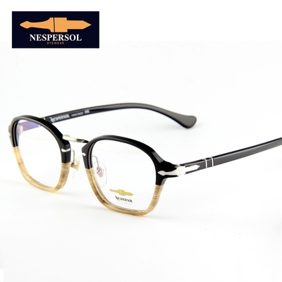 NESPERSOL板材眼镜架 配光镜 近视眼镜框 光学镜架 配眼镜3047-V