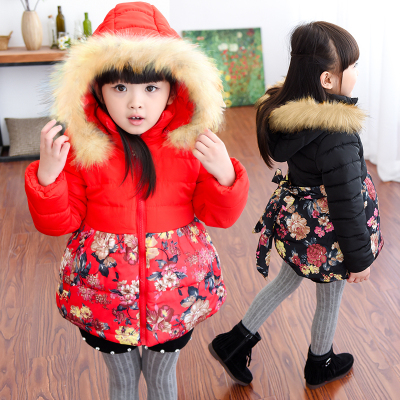 童装女童冬季装棉衣2015新款中大童加厚儿童休闲外套韩版宝宝棉袄