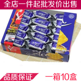 特价韩国进口食品海太ACE咸饼干低热好吃不胖364g15小包一箱10盒