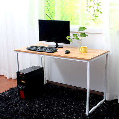 电脑桌台式家用 简约办公桌 写字台书桌 简易笔记本电脑桌子铁艺