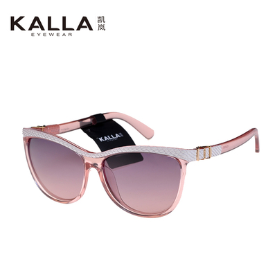 正品KALLA/凯岚女款太阳眼镜偏光遮阳墨镜可配近视驾驶镜潮KL6085