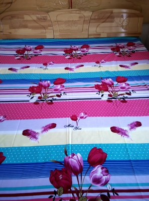 床品田园纯棉碎花婚庆欧式全棉被单被套床单纯棉1.5m1.8米2.0床