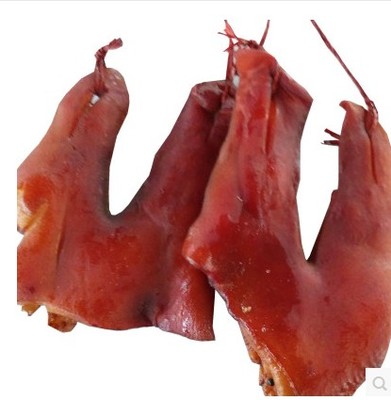 湖南特产 烟熏腊肉 腊猪脸肉腊猪头肉农家自制老腊肉湘西腊肉500g